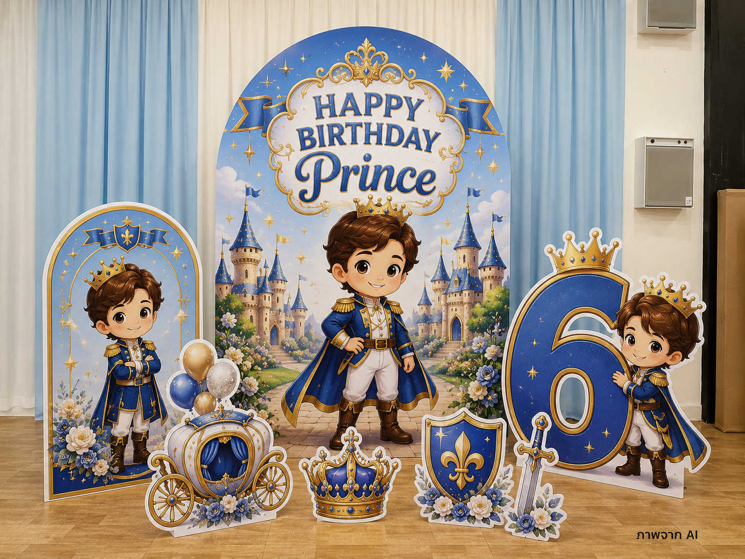 ตัวอย่างสแตนดี้วันเกิดเด็ก Standee Studio