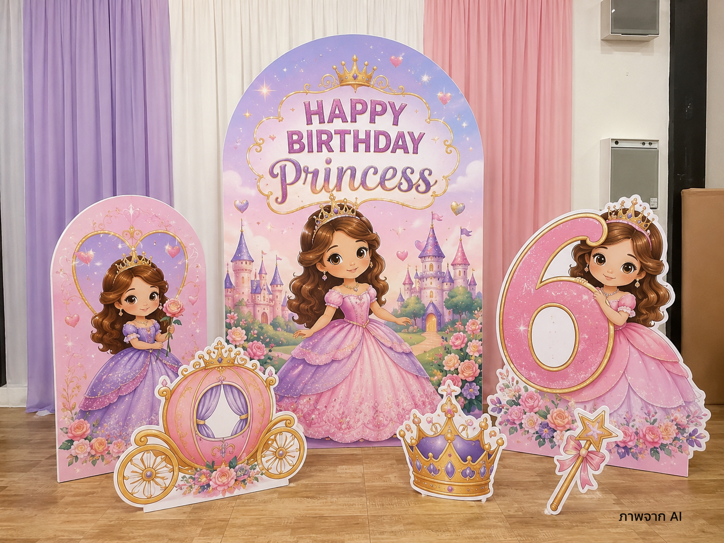 ตัวอย่างสแตนดี้วันเกิดเด็ก Standee Studio